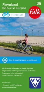 Falkplan Falk VVV Fietskaart 06 Flevoland -   (ISBN: 9789028705739)