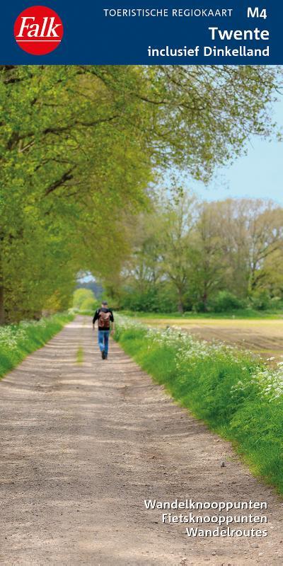 Falkplan Falk Regiokaart Twente incl. Dinkelland -   (ISBN: 9789028705692)