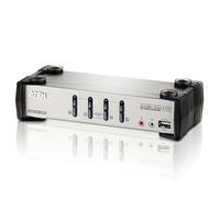 ATEN CS-1734B 4 port USB KVM (Five In O