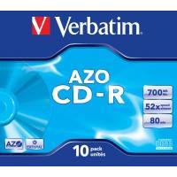 Verbatim CD-R AZO 700MB 52x JC 10