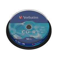 verbatim CD-R Rohling 700 MB 10 St. Spindel