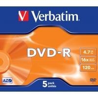 Verbatim DVD-R 4,7 GB Matt Silver