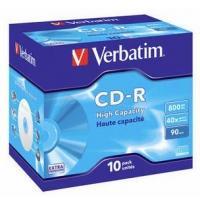 CD-R hohe Kapazität 800 MB Jewel Case 10 stuks - Verbatim