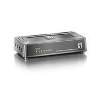 LevelOne 5 Port 10/100Mbps Fast Etherne t-Switch, ultracompact - 