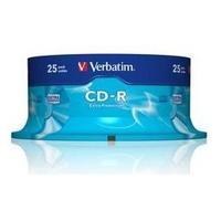 verbatim CD-R 80 Rohling 700 MB 25 St. Spindel