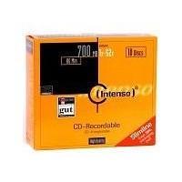 intenso CD-R 80 Rohling 700 MB 10 St. Slimcase