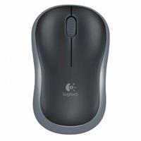 Logitech Optische Maus M185, kabellos, dunkelgrau