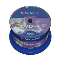 Verbatim DVD+R 4.7GB 16x Spindel, 50st