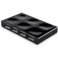 Belkin USB 2.0 7-Port Mobile Hub schwarz F5U701CWBLK