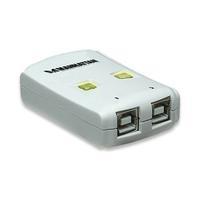 manhattan 2 Port USB 2.0-Umschalter Schwarz