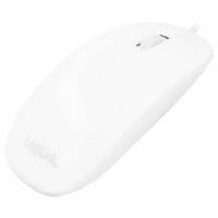 LogiLink ID0062 Mouse Optical white flat