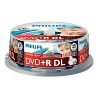 1x25 Philips DVD+R 8,5GB DL 8x IW SP