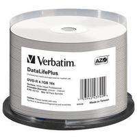 verbatim DVD-R Rohling 4.7GB 50 St. Spindel Bedruckbar