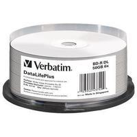 verbatim Blu-ray BD-R DL Rohling 50GB 25 St. Spindel Bedruckbar
