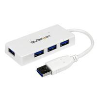 StarTech.com 4 Poort Mini USB 3.0 Hub wit