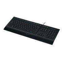 Logitech K280e USB Toetsenbord US - Zwart (OEM)