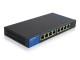 Linksys LGS108P 8-Poorts Gigabit Switch PoE+