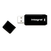 integral Black USB Stick 64GB USB 2.0 Zwart