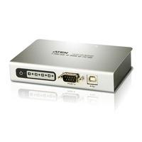 ATEN 4 Port Seriell-Hub mit Konverter für USB- auf Seriell RS-232 Weiß