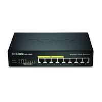 D-Link DGS-1008P 8-Port Gigabit 52W PoE Switch