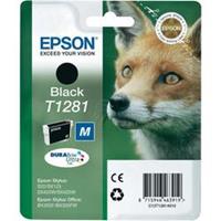 Epson T1281 bk inktpatroon origineel