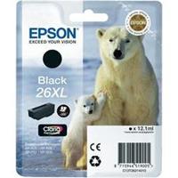 Epson 26 XL Cartridge Zwart (C13T26214010)