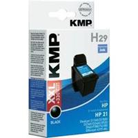 KMP Inkt vervangt HP 21 Compatibel Zwart H29 1900,4211