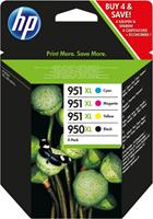 HP Tinte HP 950XL (CN045AE) + 951XL, 4er-Pack