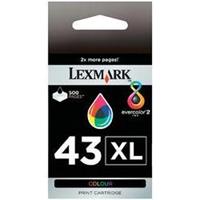 Original Lexmark 18YX143E / 43XL Druckerpatrone Color