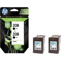 HP 338 Twin-Pack zwart
