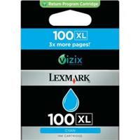 Cartridge Origineel Lexmark 100XL Cyaan