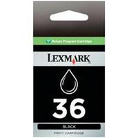 Cartridge Origineel Lexmark 36 Zwart