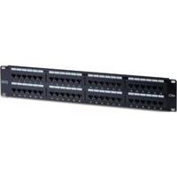 digitus 48 Port Netzwerk-Patchpanel CAT 5e 2 HE