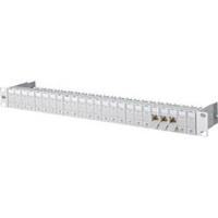 BTR Patchpanel, 1HE, 24Ports, Cat6A (IEC), Geschirmt, RAL7035, lichtgrau, 43,6x482,6x100mm