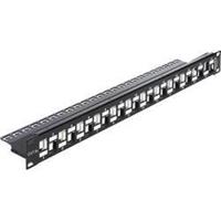 DELOCK Keystone Patchpanel 19 24 Port