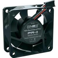 Blacknoise BlackSilent Pro PR-2 - Case ventilator - 60mm - Black - 17 dBA