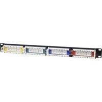 intellinet 24 Port Netzwerk-Patchpanel CAT 5e 1 HE