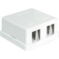 DeLOCK Keystone Surface Mounted Box 2 Port