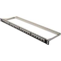 DIGITUS 19,  Modular Patch Panel Kat.6A, 24 Port, schwarz