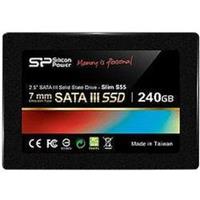 Silicon Power Hard Drive  S55 2.5"SSD 240 GB 7 mm Sata III Ultra Slim
