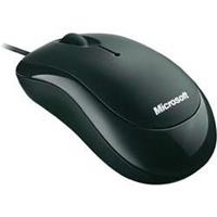 Microsoft Basic Optical Muis - Zwart - Muis - Optisch - 3 knoppen - Zwart