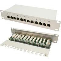 logilinkprofessional LogiLink 10,  Patch Panel Kat. 6, geschirmt, 12 Port, 1 HE