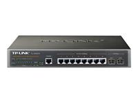 TP-Link JetStream T2500G-10TS (TL-SG3210) 8-Port Gigabit + 2 SFP-Slots Switch