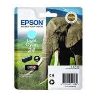 Epson T2425 nr. 24 inkt cartridge licht cyaan (origineel)