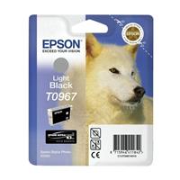 Epson T0967 inkt cartridge licht zwart (origineel)