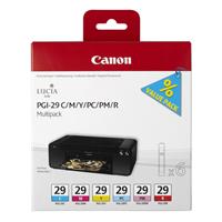 Canon inktcartridge PGI-29, 6 kleuren, 724 pagina's - OEM: 4873B005