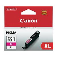 Canon inktcartridge CLI551MXL magenta op blister, 680 pagina's - OEM: 6445B004