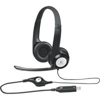 Logitech H390 Headset USB 2.0 schwarz