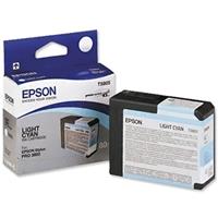Epson Druckerpatrone T580500 hellcyan 80ml - Original