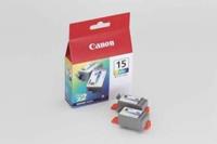 Canon BCI-15 CMY Original Tintenpatronen Doppelpack cyan, magenta, gelb bis zu 349 Seiten 7,5ml